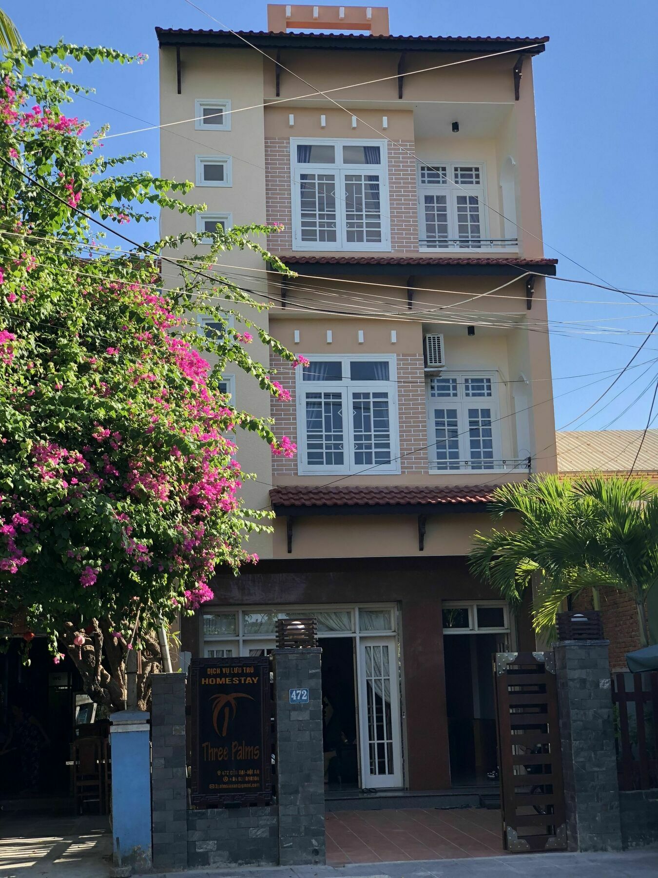 Three Palms Homestay Хой Ан Екстериор снимка